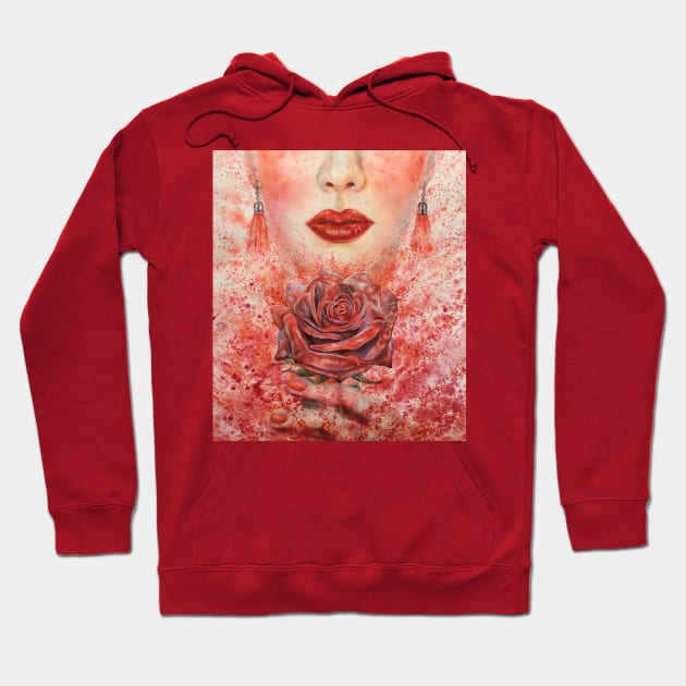 Woman Hoodie by EL_ART